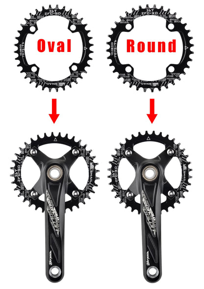 GOLDIX MTB Crankset 104BCD – 10/11/12-speed | BSA BB68 incl. | 170/175mm | 668g | Aluminum