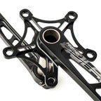 BOLANY Crankset Folding Bicycle Crank 170mm 130BCD 5 Bolts Aluminum Alloy Bottom Bracket Ceramic Bearing CNC Anodized Bike Parts