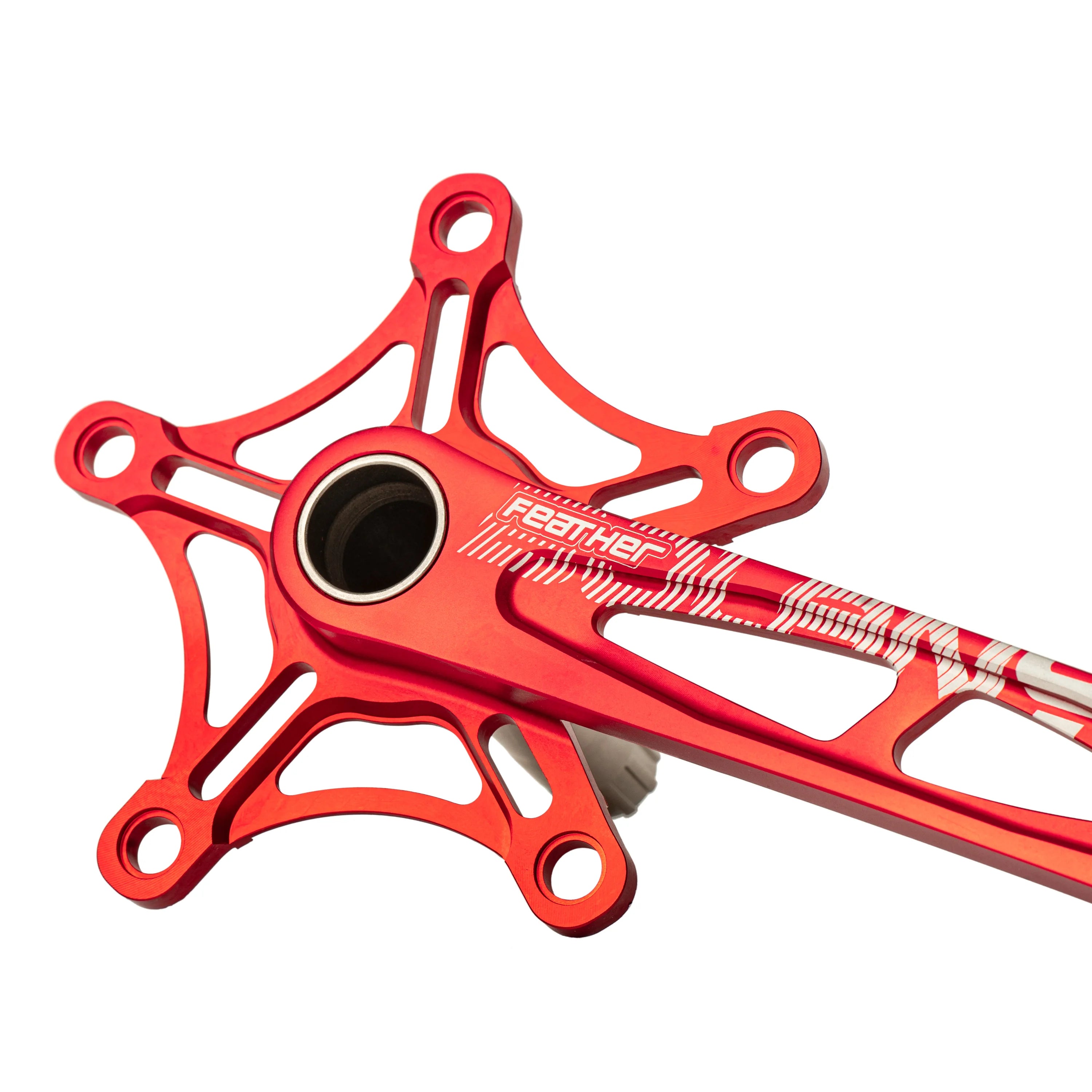 BOLANY Crankset Folding Bicycle Crank 170mm 130BCD 5 Bolts Aluminum Alloy Bottom Bracket Ceramic Bearing CNC Anodized Bike Parts