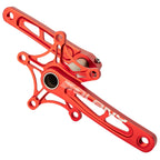 BOLANY Crankset Folding Bicycle Crank 170mm 130BCD 5 Bolts Aluminum Alloy Bottom Bracket Ceramic Bearing CNC Anodized Bike Parts