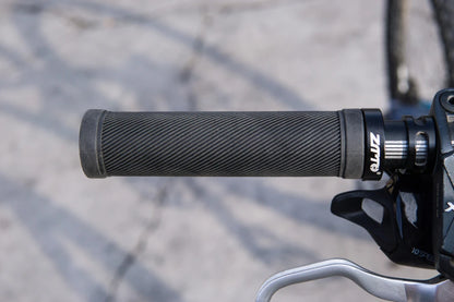ZTTO 1 paire de poignées AG40 VTT pour vélo à pignon fixe, poignée verrouillable antidérapante, guidon antichoc en caoutchouc, pièces de poignées de vélo