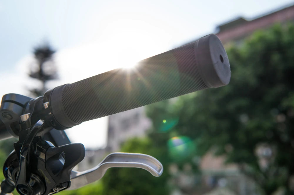 ZTTO 1 Paar AG40 MTB Griffe für Mountainbike Fixed Gear Lock-on Griffe Anti-Rutsch Lenker Stoßfeste Gummi Fahrradgriffe Teile