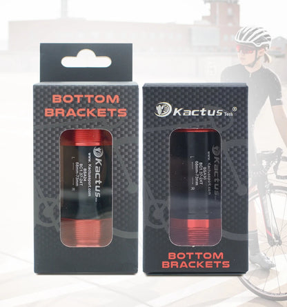 KACTUS Bicycle Bottom Bracket BSA Thread Kit Road MTB Bike Frame 68/73 for Axis 24/22 and 29/30mm for Shimano/SRAM GXP Crankset