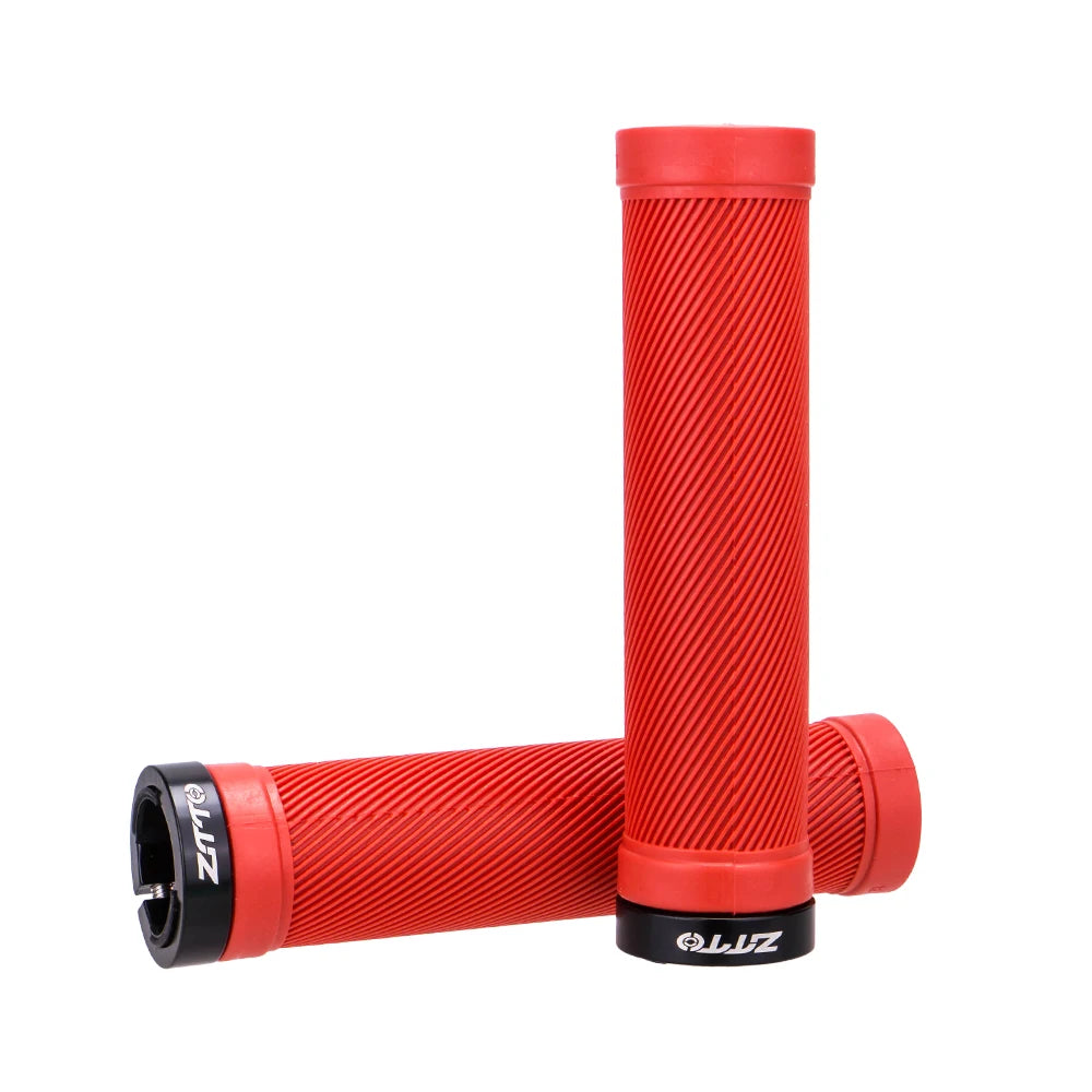 ZTTO 1 Paar AG40 MTB Griffe für Mountainbike Fixed Gear Lock-on Griffe Anti-Rutsch Lenker Stoßfeste Gummi Fahrradgriffe Teile