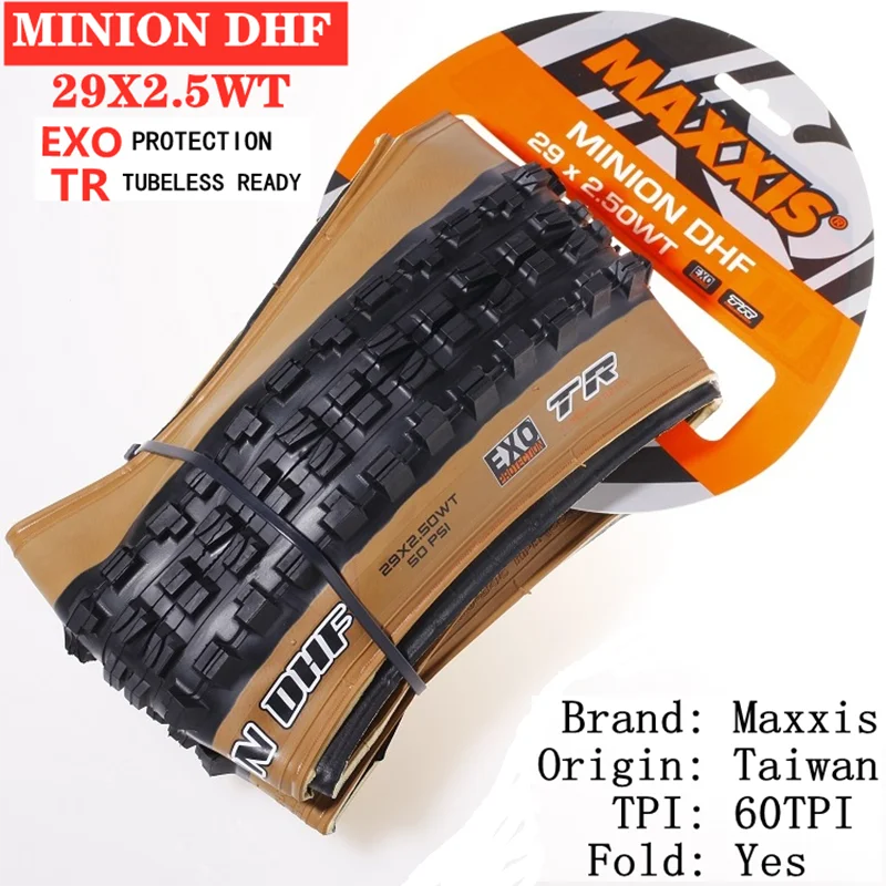 Maxxis Minion DHF (M301Ru) 26x2.3 27.5x2.3/2.5/2.8 29x2.3/2.5 Faltbare Mountainbike-Downhill-Reifen sind verschleißfester