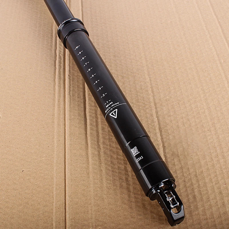 Tranz-x Dropper-Sattelstütze interne Zugverlegung 30,9 mm hydraulisch absenkbar 150 mm Federweg Mountainbike-Sattelstütze Rohrteil