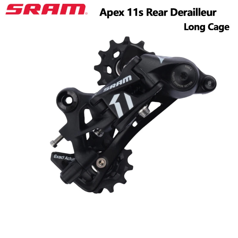 SRAM Apex 11s Rear Derailleur Road Bike Cycling Rear Derailleur Long Cage RD-APX-1-A1 For Road Bike With Cage Lock