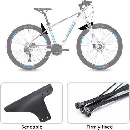 Garde-boue de vélo chouette VTT garde-boue de vélo de route garde-boue de cyclisme garde-boue de roue avant/arrière à pignon fixe garde-boue VTT ultraléger pièce de vélo