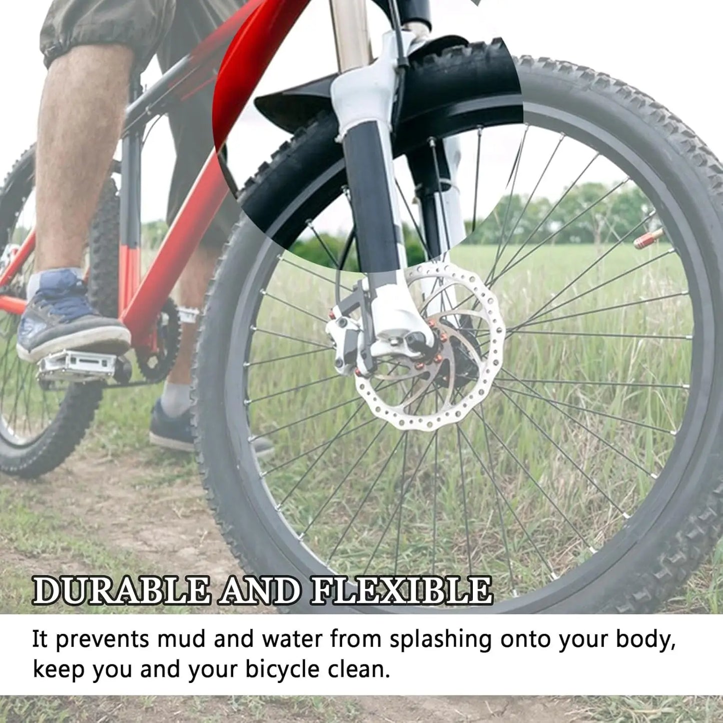 Garde-boue de vélo chouette VTT garde-boue de vélo de route garde-boue de cyclisme garde-boue de roue avant/arrière à pignon fixe garde-boue VTT ultraléger pièce de vélo