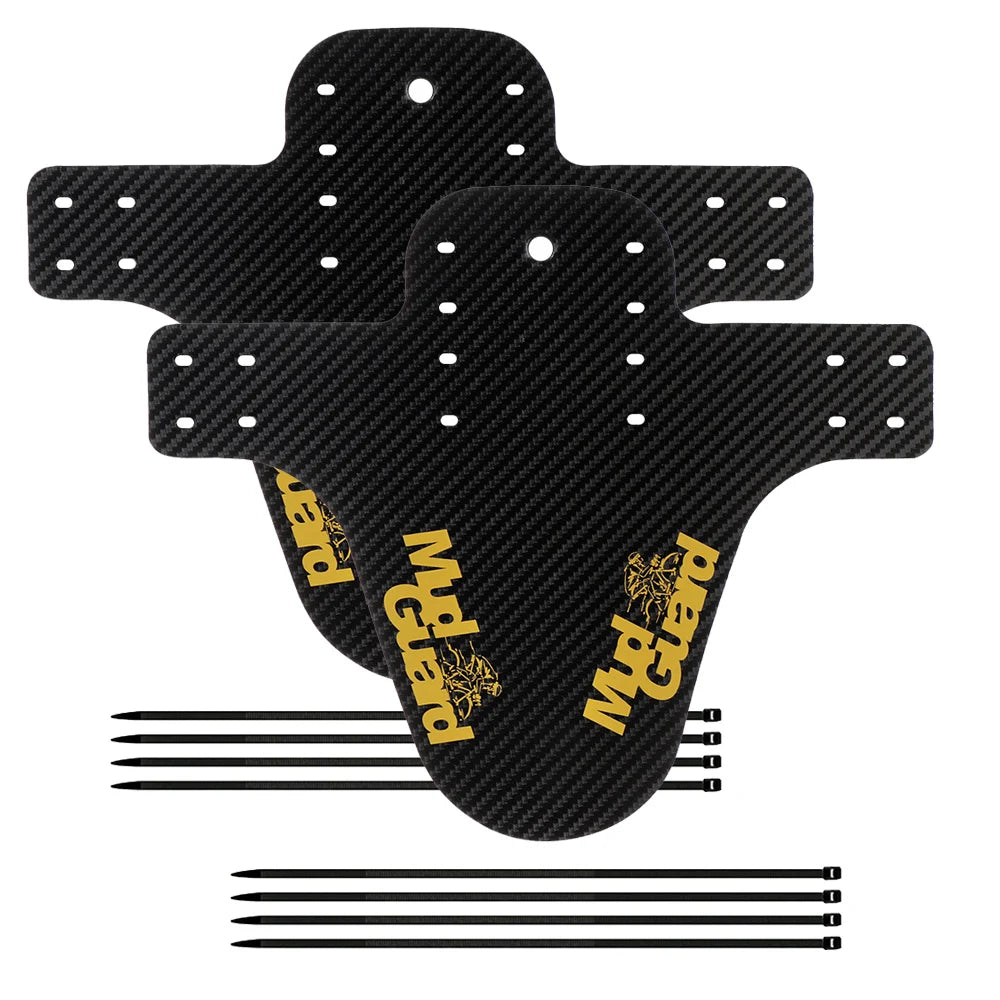 2 x Schutzblech Carbon-Optik vorne/hinten