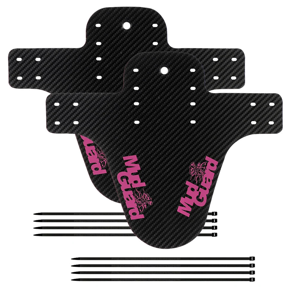 2 x Schutzblech Carbon-Optik vorne/hinten