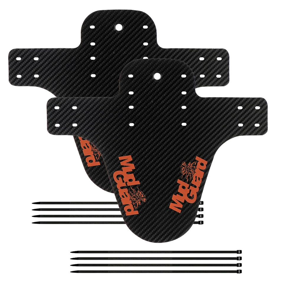 2 x Schutzblech Carbon-Optik vorne/hinten