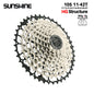 SUNSHINE Ultralight Bicycle Cassette Freewheel Carbon Steel Material 9/10/11/12/13 Speed HG Structure Sprocket for Mountain Bike