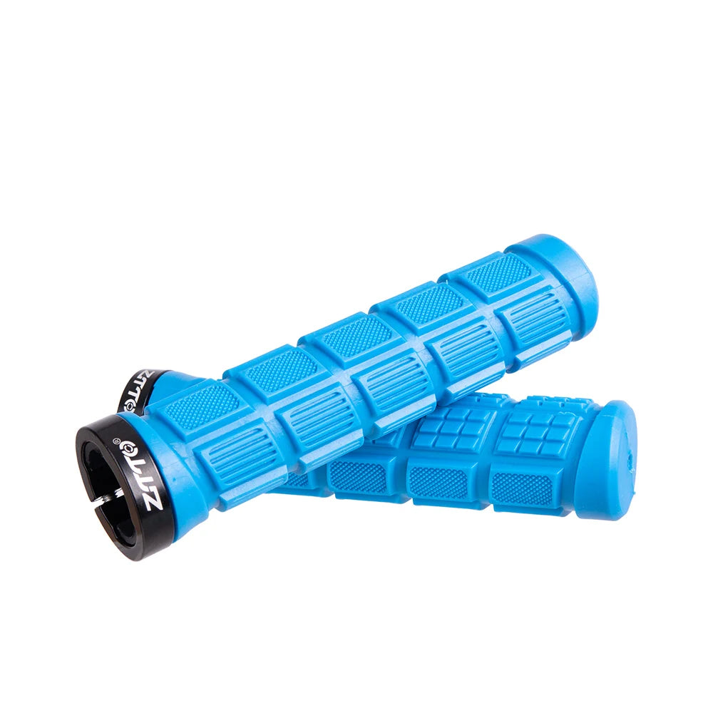 ZTTO 1 Paar AG40 MTB Griffe für Mountainbike Fixed Gear Lock-on Griffe Anti-Rutsch Lenker Stoßfeste Gummi Fahrradgriffe Teile