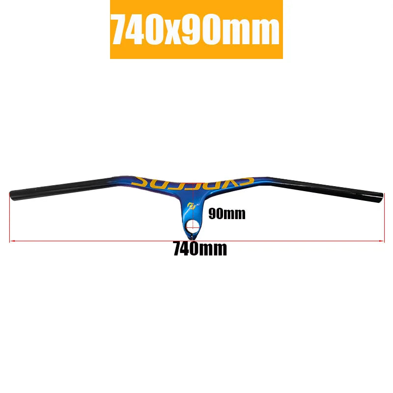 Syncros integriertes Cockpit Carbon Lenker für Mountainbike MTB Fahrradteile 28,6 mm Durchmesser 680-800 mm Breite