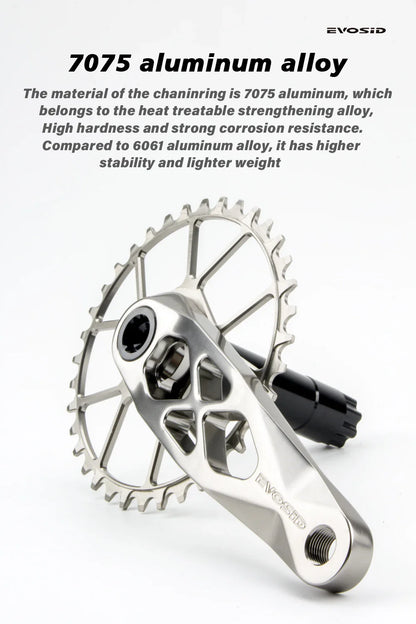 EVOSID Ultralight MTB Crank – DUB Spindle 29mm | 160–175mm