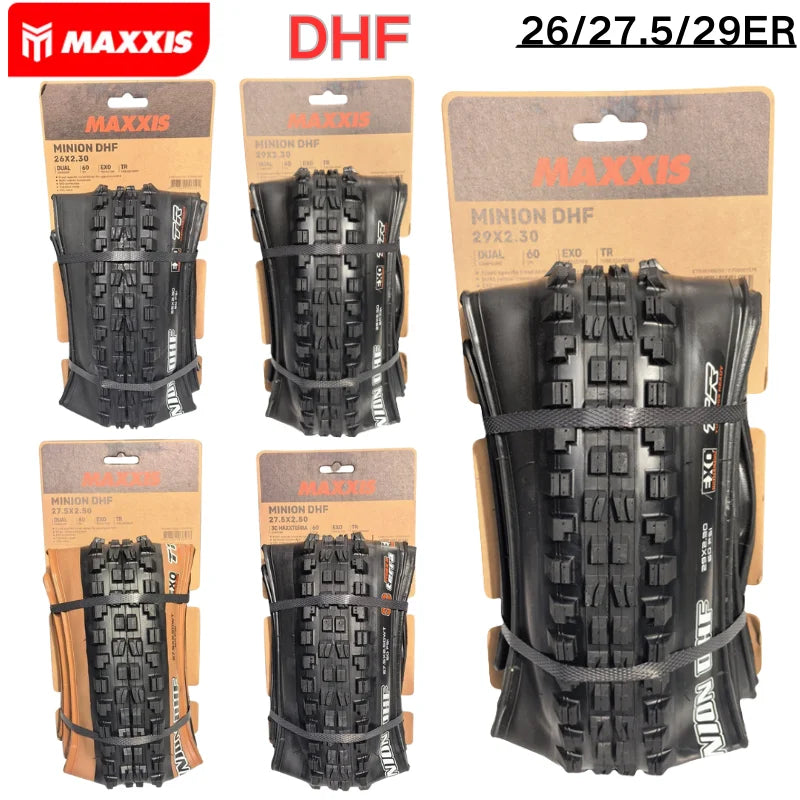 Maxxis Minion DHF (M301Ru) 26x2.3 27.5x2.3/2.5/2.8 29x2.3/2.5 Faltbare Mountainbike-Downhill-Reifen sind verschleißfester