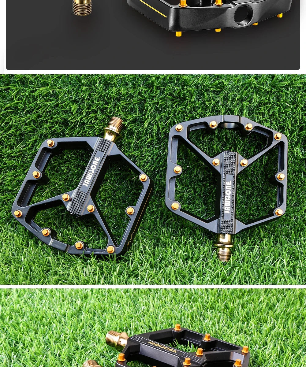 `JAWBONE MTB Flat Pedal | Aluminium 125x104mm CrMo Achse – Trail & Enduro`