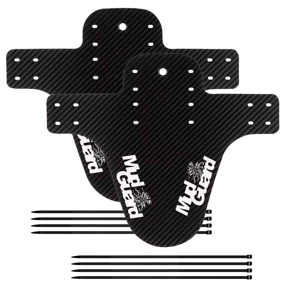 2 x Schutzblech Carbon-Optik vorne/hinten