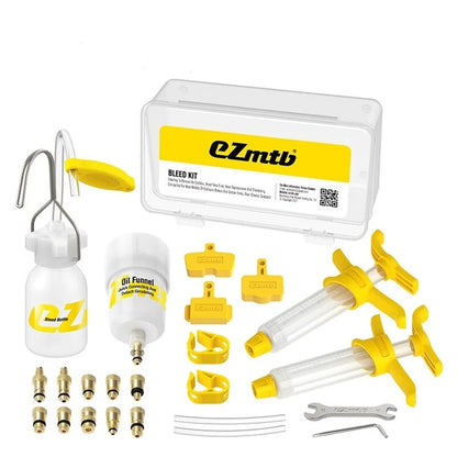 eZmtb Universal Brake Bleed Kit – for Shimano, Magura, SRAM, Hope, Avid, Hayes