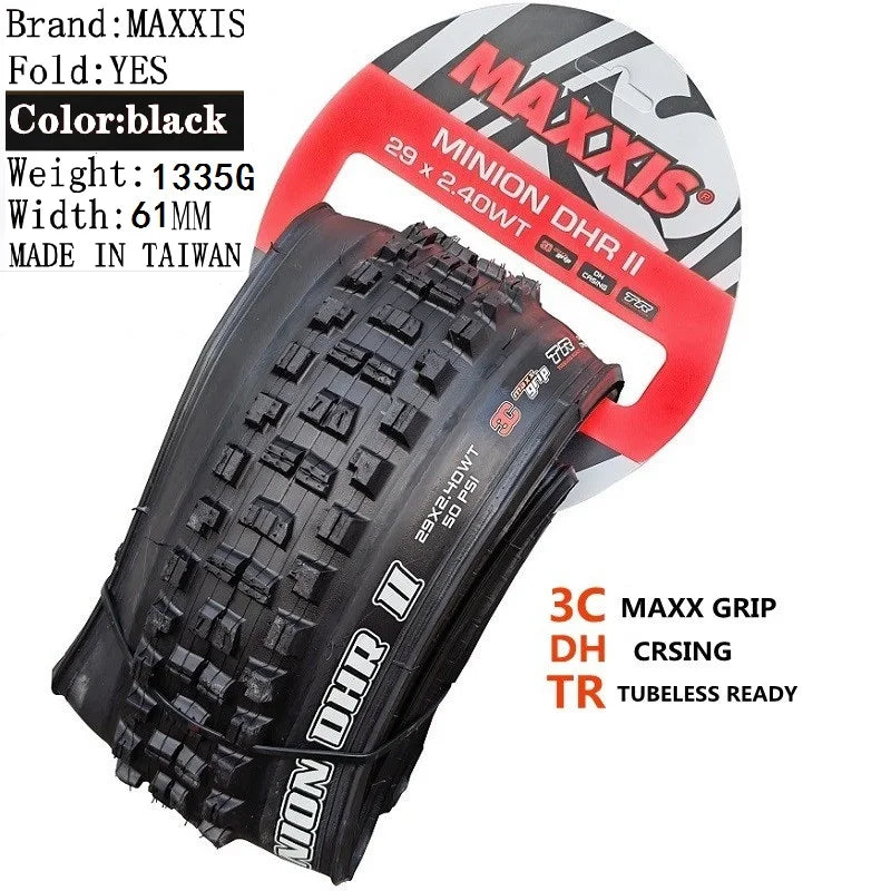 Maxxis Minion DHR 26/27,5/29 Zoll, Downhill-Faltreifen für Mountainbikes,