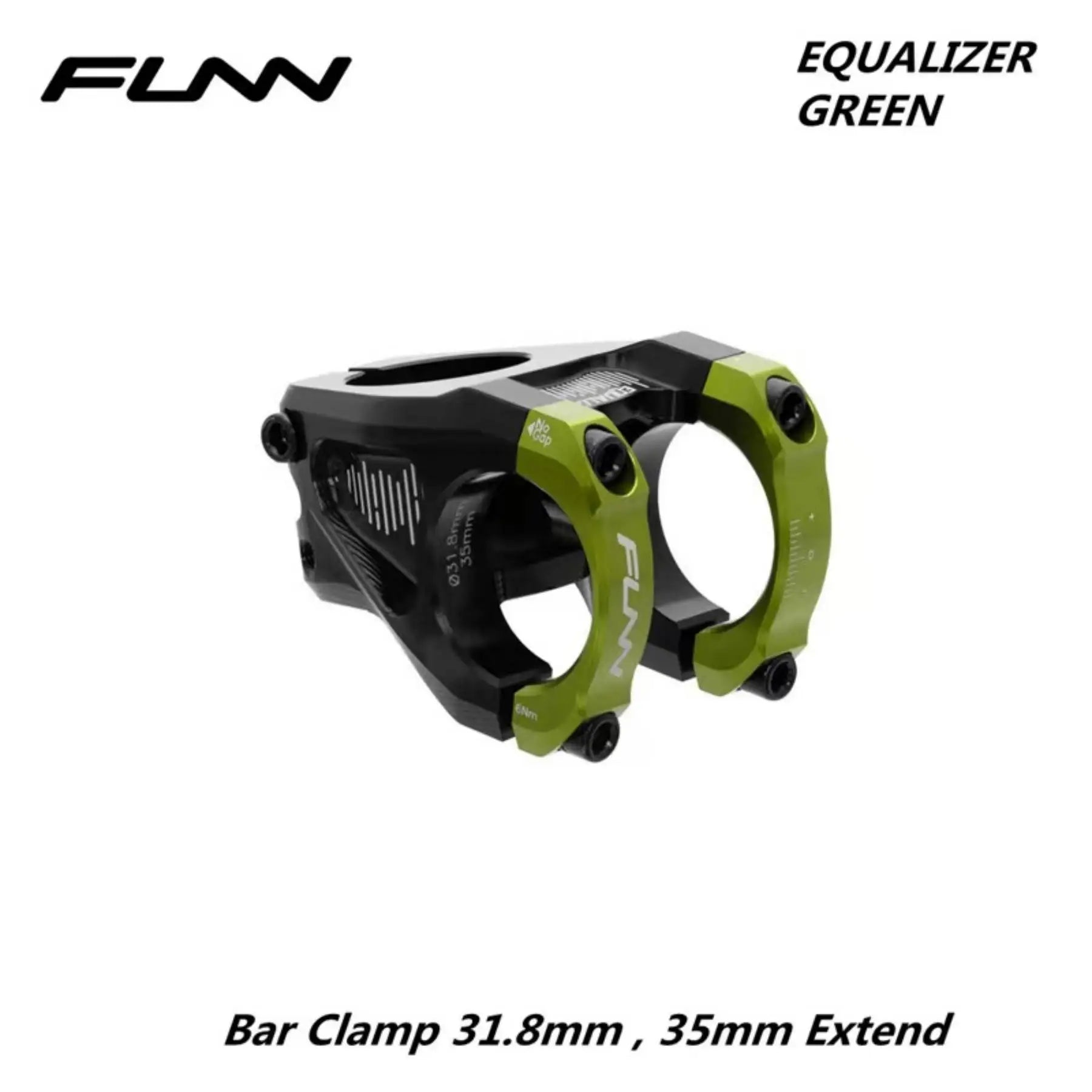 TITEL MTB ST1 Power-Vorbau Fahrrad-Boden-Hang-Lenkerstütze 31.8 35 Kaliber ist geeignet für Straßenautos in All-Terrain-Gebirgen