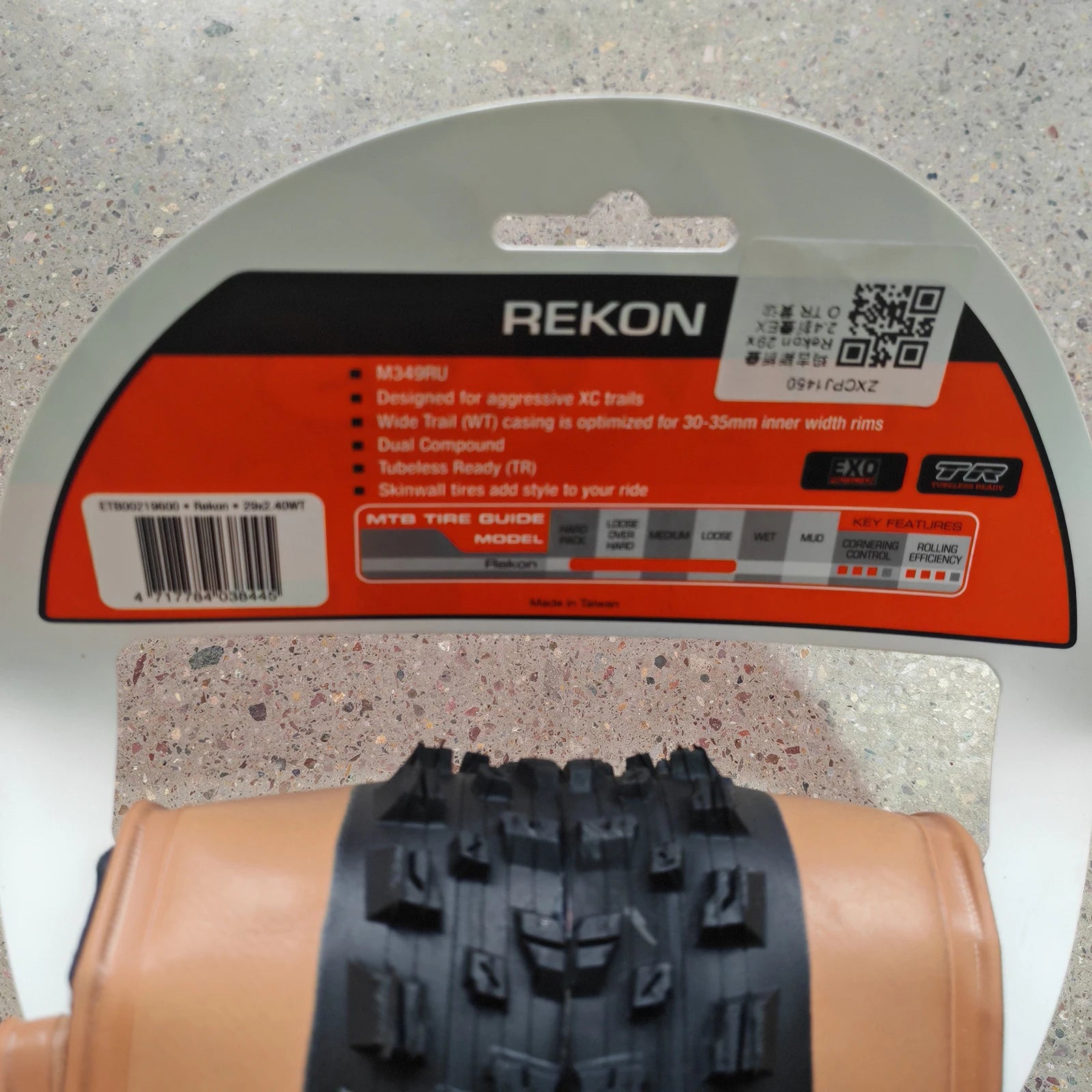 1 St. MAXXIS 29 Tubeless Reifen Rekon 29*2.4 29*2.6 EXO TR MTB Mountainbike Reifen für XC Trails Fahrradteile Fahrradzubehör