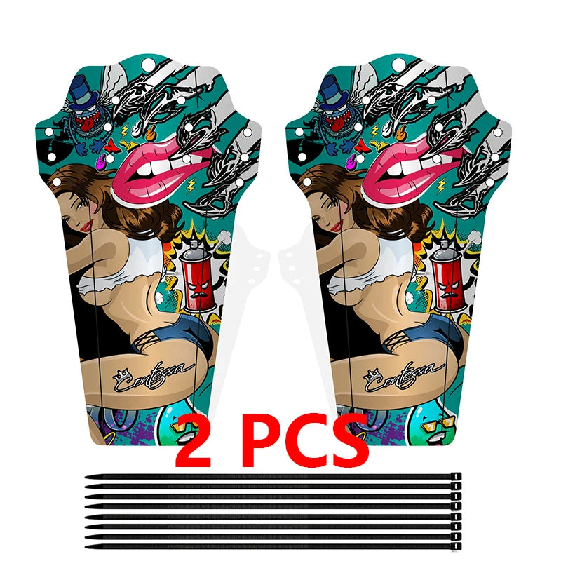 Mountainbike-Schutzbleche Rennrad-Schutzbleche Speedway-Fahrrad-Schutzbleche für das Radfahren, feste Fahrrad-Schutzbleche, Fahrradzubehör