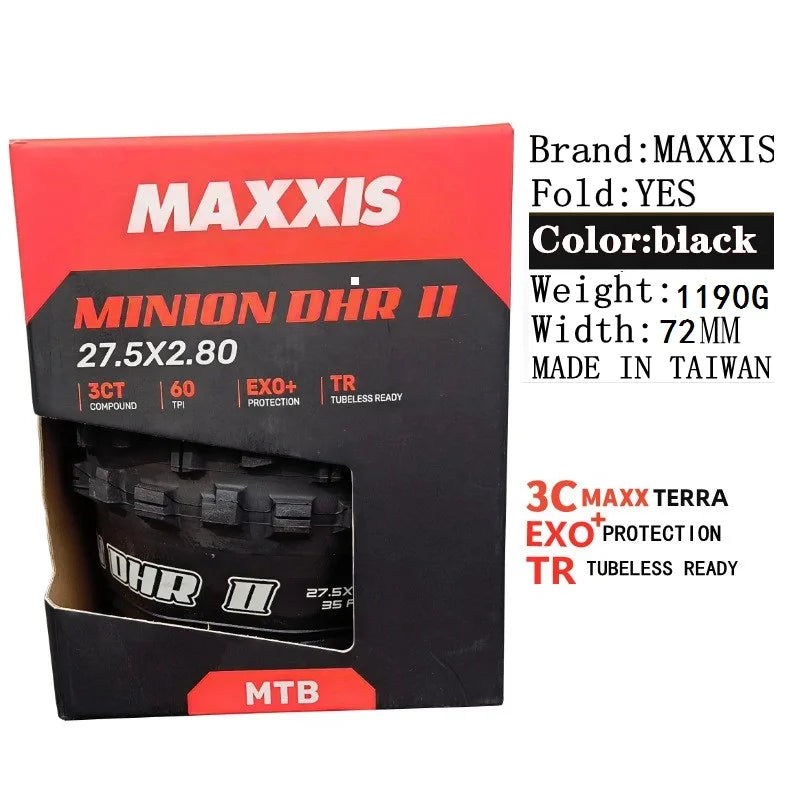 Maxxis Minion DHR 26/27,5/29 Zoll, Downhill-Faltreifen für Mountainbikes,