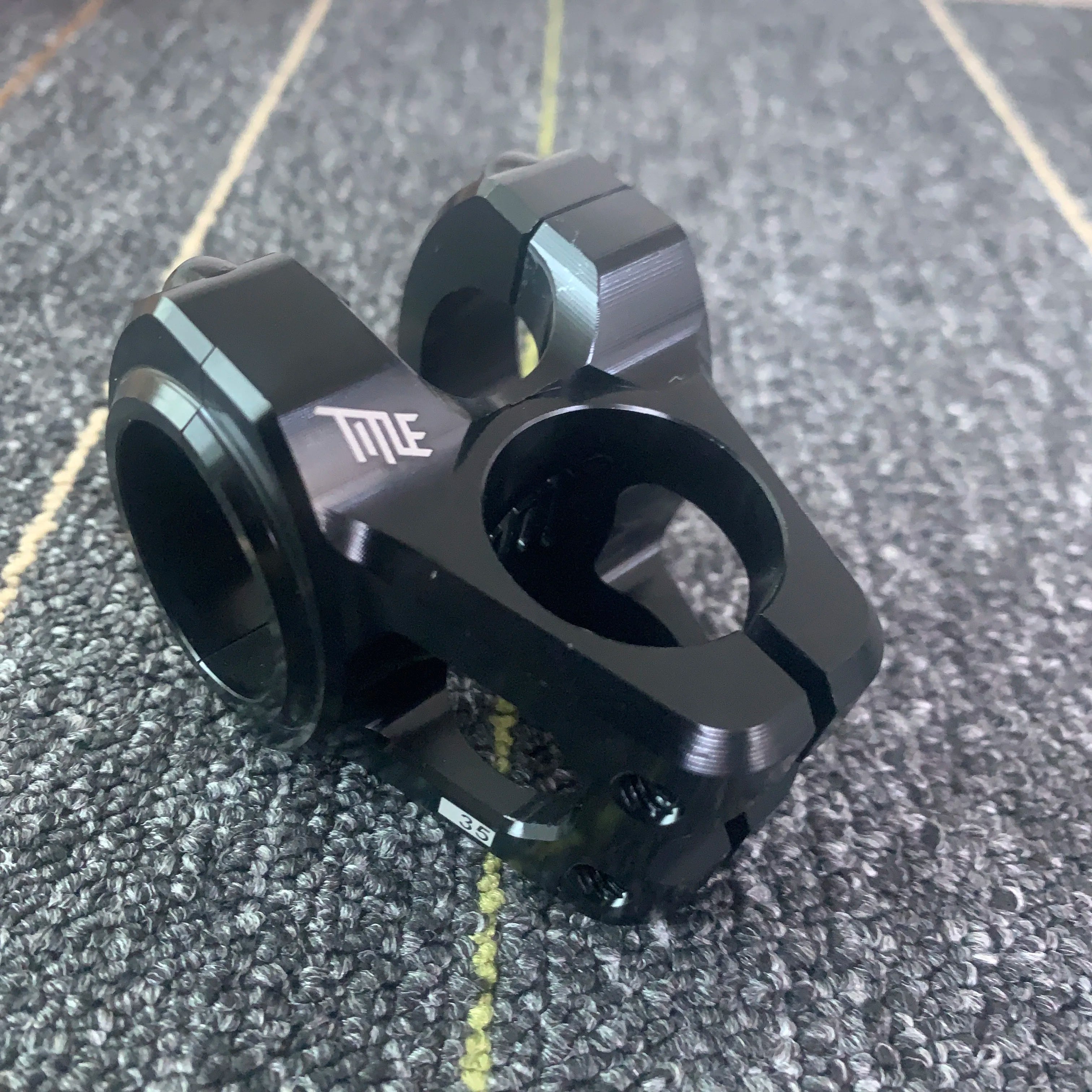 TITEL MTB ST1 Power-Vorbau Fahrrad-Boden-Hang-Lenkerstütze 31.8 35 Kaliber ist geeignet für Straßenautos in All-Terrain-Gebirgen