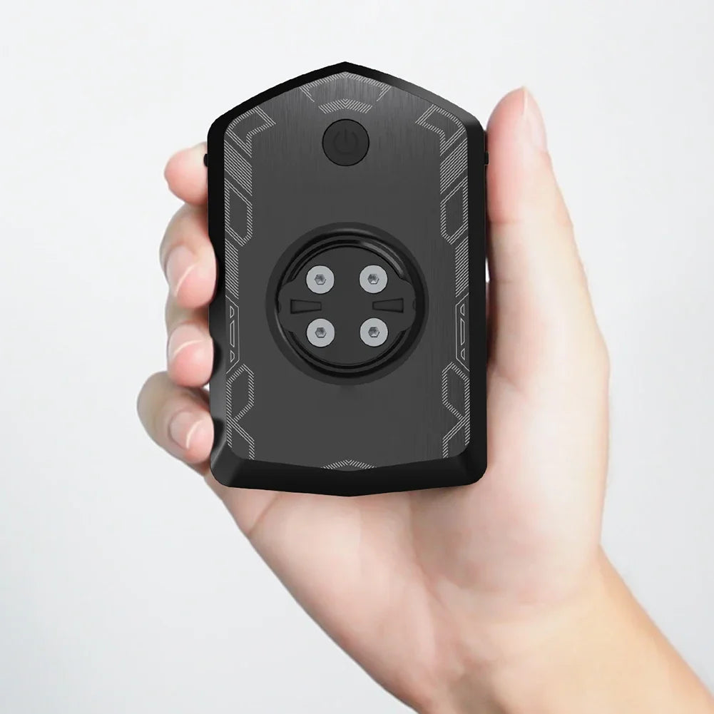 Fahrradbeleuchtung USB-wiederaufladbares Frontlicht mit robustem 5000mAh Akku für erweiterte Computerkompatibilität mit Garmin