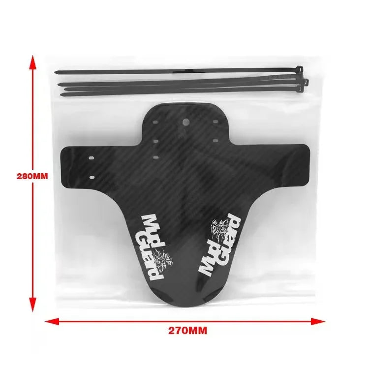 2 x Schutzblech Carbon-Optik vorne/hinten