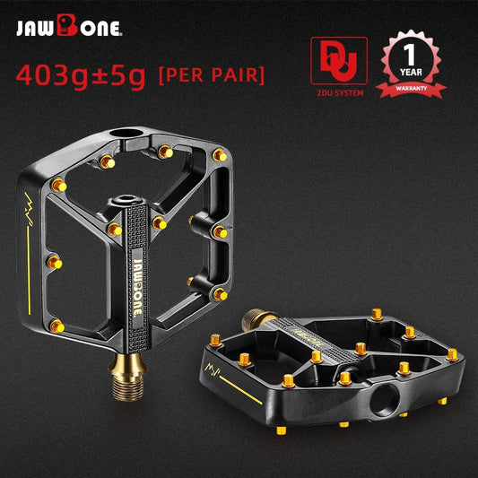 `JAWBONE MTB Flat Pedal | Aluminium 125x104mm CrMo Achse – Trail & Enduro`