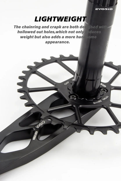 EVOSID Ultralight MTB Crank – DUB Spindle 29mm | 160–175mm