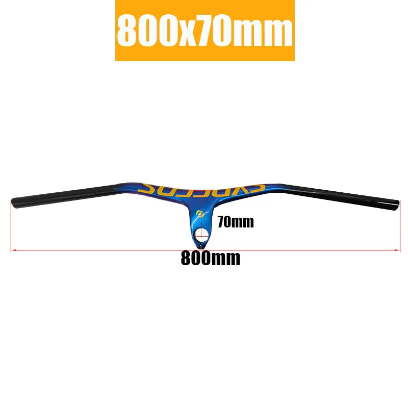 Syncros integriertes Cockpit Carbon Lenker für Mountainbike MTB Fahrradteile 28,6 mm Durchmesser 680-800 mm Breite