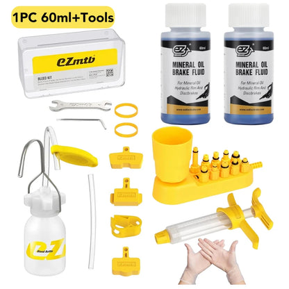 eZmtb für Magura Bremsbleed Kit 1-3x 60ml Mineralöl | inkl. Werkzeug