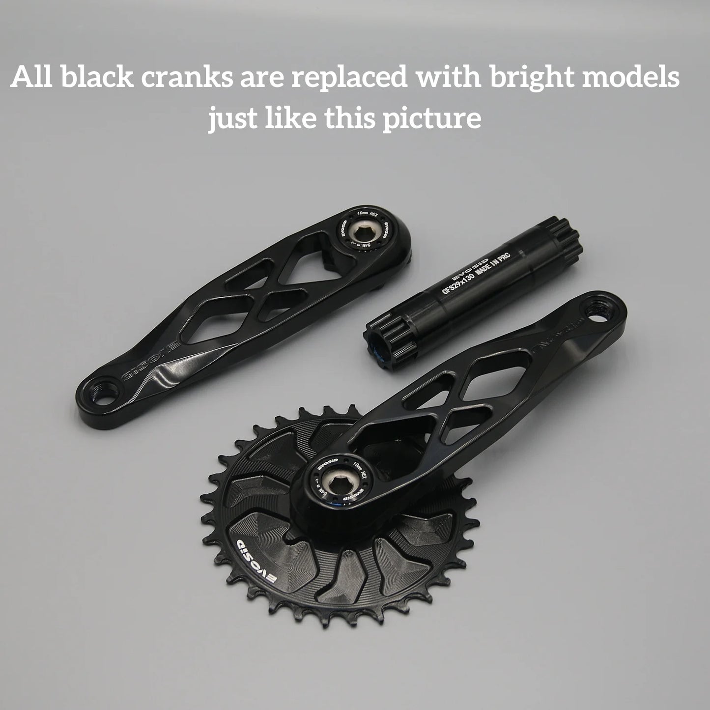 EVOSID Ultralight MTB Crank – DUB Spindle 29mm | 160–175mm