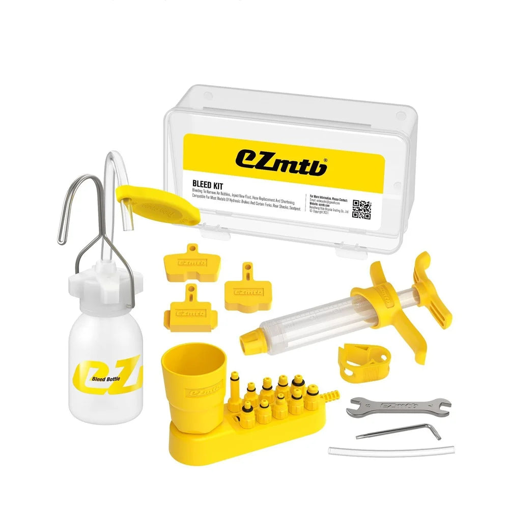 eZmtb Universal Brake Bleed Kit – for Shimano, Magura, SRAM, Hope, Avid, Hayes