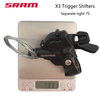 SRAM X3 X5 Trigger Shifters 7S 9S Bike Shifters X4 Medium Rear Derailleur Mountain bike Derailleur Finger Dial