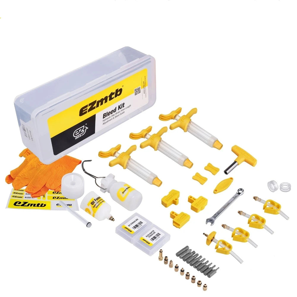 eZmtb Universal Brake Bleed Kit – for Shimano, Magura, SRAM, Hope, Avid, Hayes