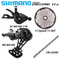 SHIMANO DEORE M5100 1X11Speed Groupset RAPIDFIRE PLUS Shifting Lever Rear Derailleur Sunshine MTB Bike Cassette 46T 50T 52T