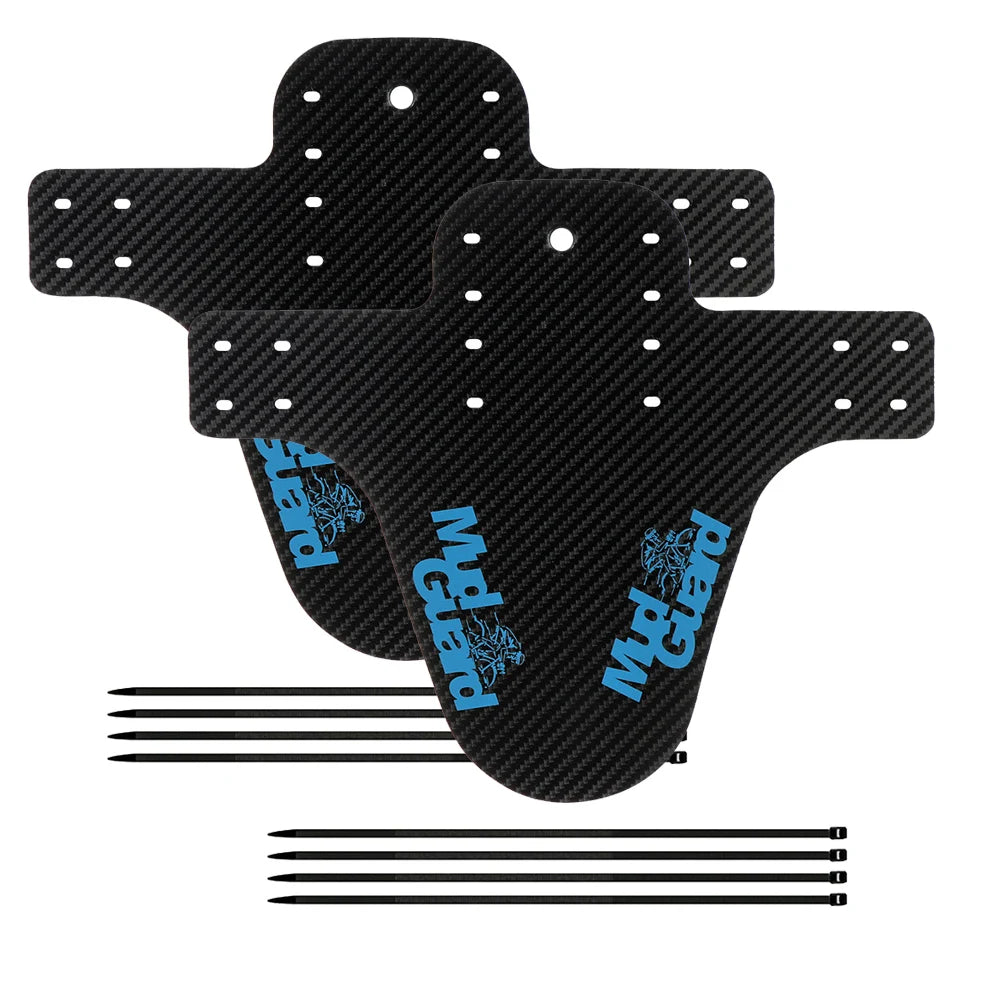 2 x Schutzblech Carbon-Optik vorne/hinten