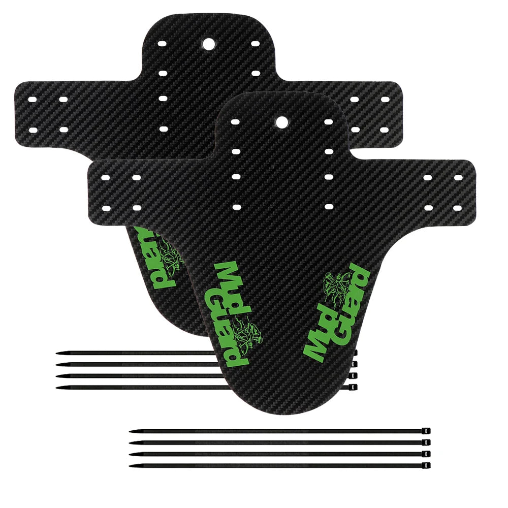 2 x Schutzblech Carbon-Optik vorne/hinten