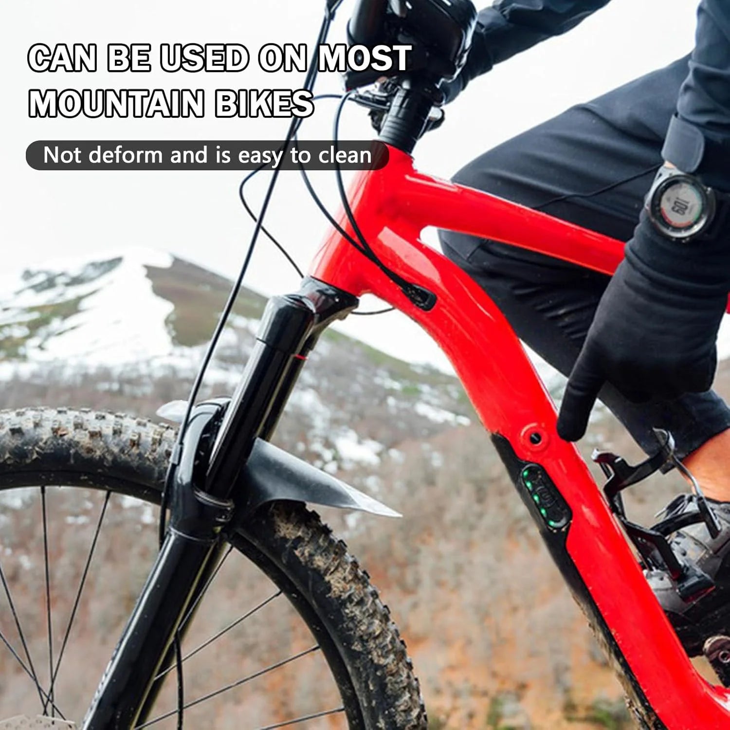 Owl Fahrradschutzbleche Mountain Road Bike Mudguard Radfahren Schutzblech Vorder-/Hinterrad Fix Gear Flügel Ultraleicht MTB Schutzblech Fahrradteil