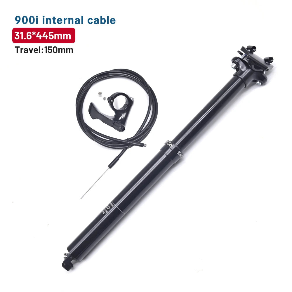 KS Exa Form 900i Dropper MTB-Sattelstütze Hydraulisch Verstellbare Höhe Mountainbike Kabelfernbedienung 30.9 31.6mmSitzrohr