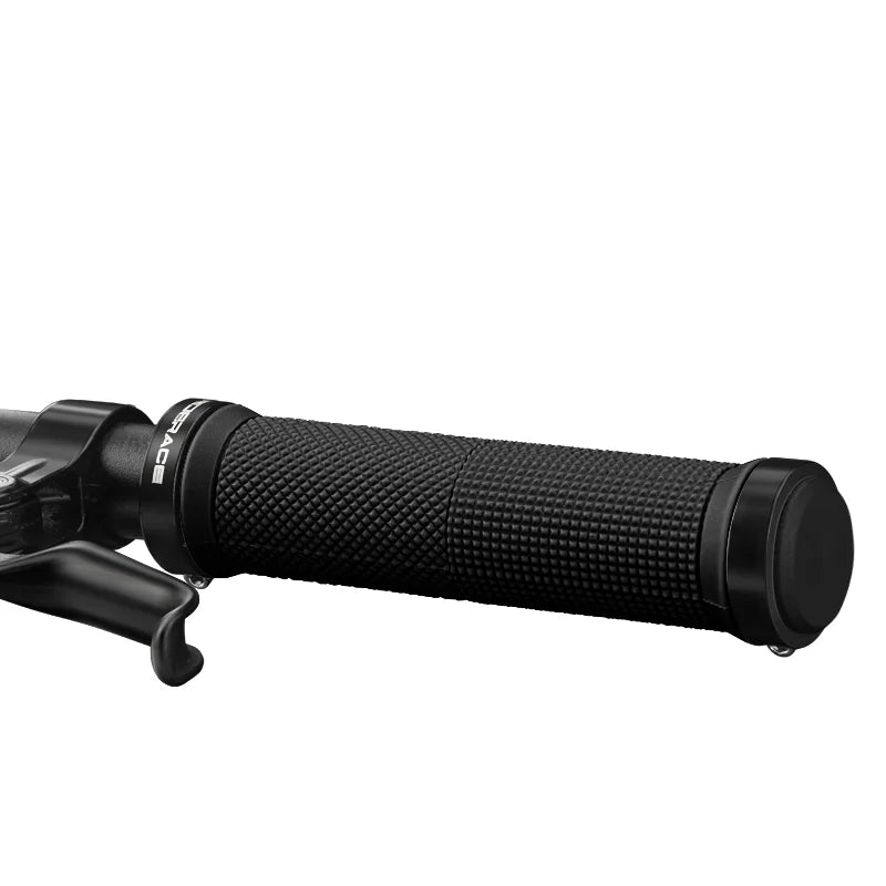 RIDERACE Bicycle Handlebar Grips Lock on MTB Mountain Bike Handle Bar Cover Shockproof Non-Slip Ergonomic Cycling Grips Rubber