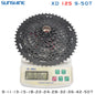 SUNSHINE XD Structure Bicycle Cassette 12 Speed 9T-50T Black Mountain Bike Freewheel 12V for Sram XD Freehub GX EAGLE XX1 X01