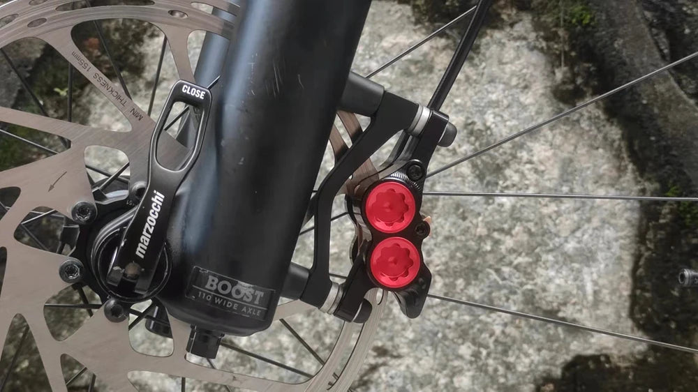 ZRACE M1 X2 / X4 Mountainbike Hydraulische Bremse, Voll CNC Leichtbau, Öldruckscheibe