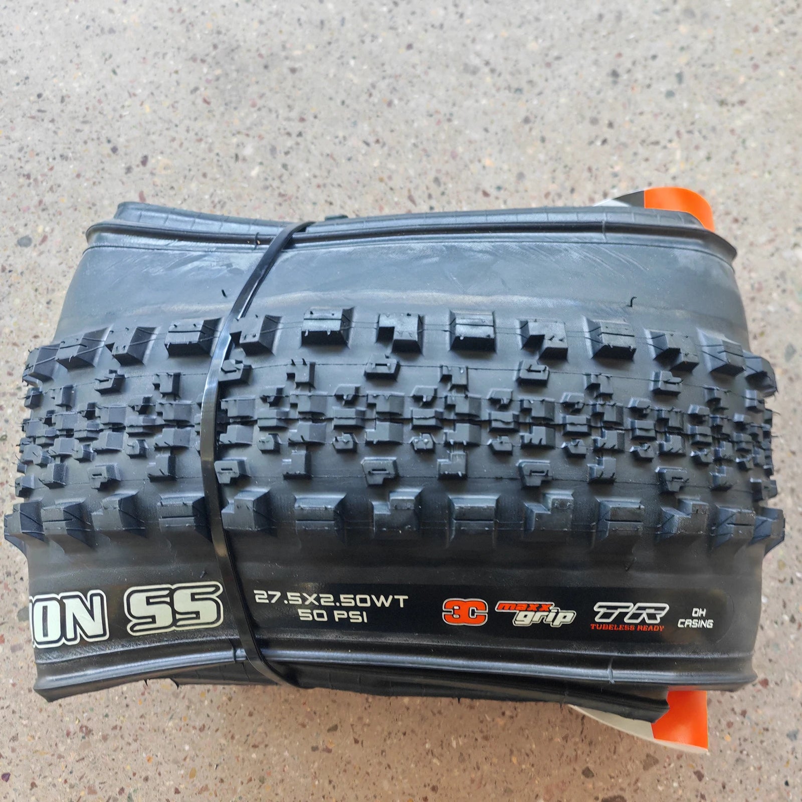 1 Stk. MAXXIS 27.5 MTB Mountainbike Schlauchloser Fahrradreifen 27.5*2.5 Minion SS MAXX GRIP TR DH CASING Semi-Slick Center Fahrradteile