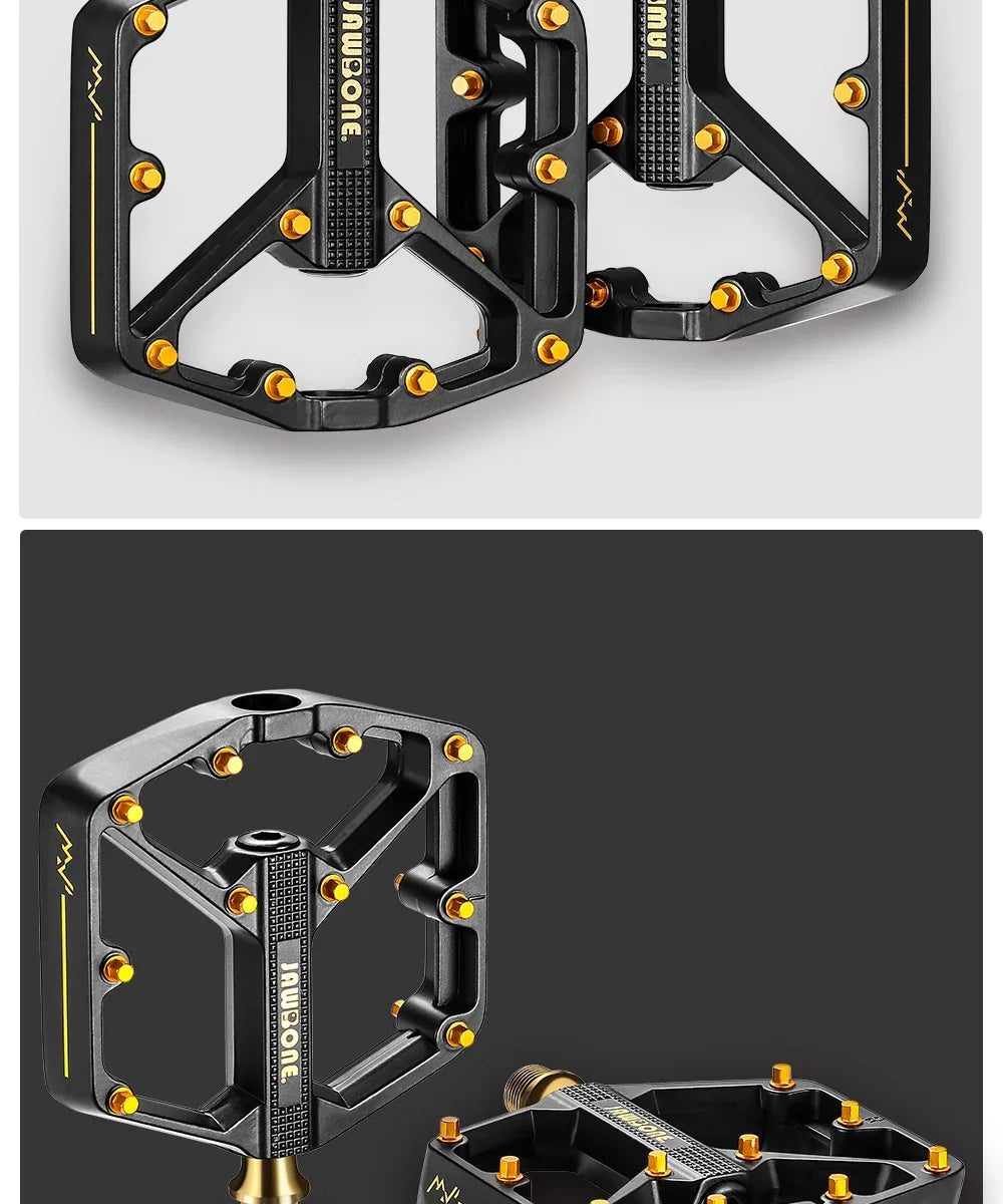 `JAWBONE MTB Flat Pedal | Aluminium 125x104mm CrMo Achse – Trail & Enduro`